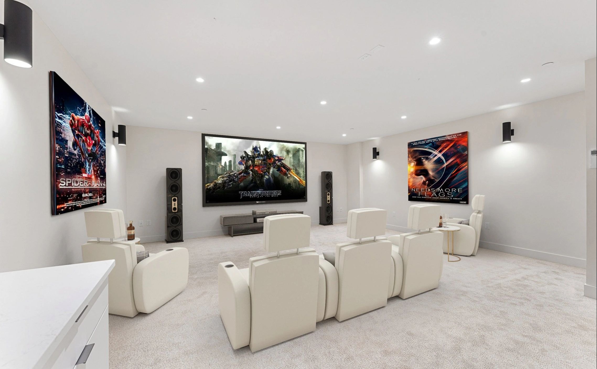 Summerland Luxury Residence — home theatre